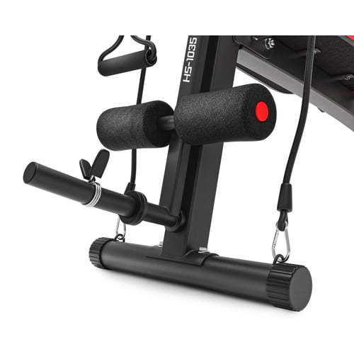 Hantelset 40kg + Hantelbank HS-