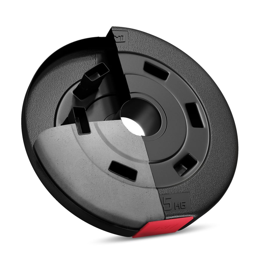 Hantelset 135kg mit Hantelbank