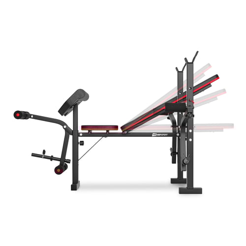 Hantelset 105kg mit Hantelbank