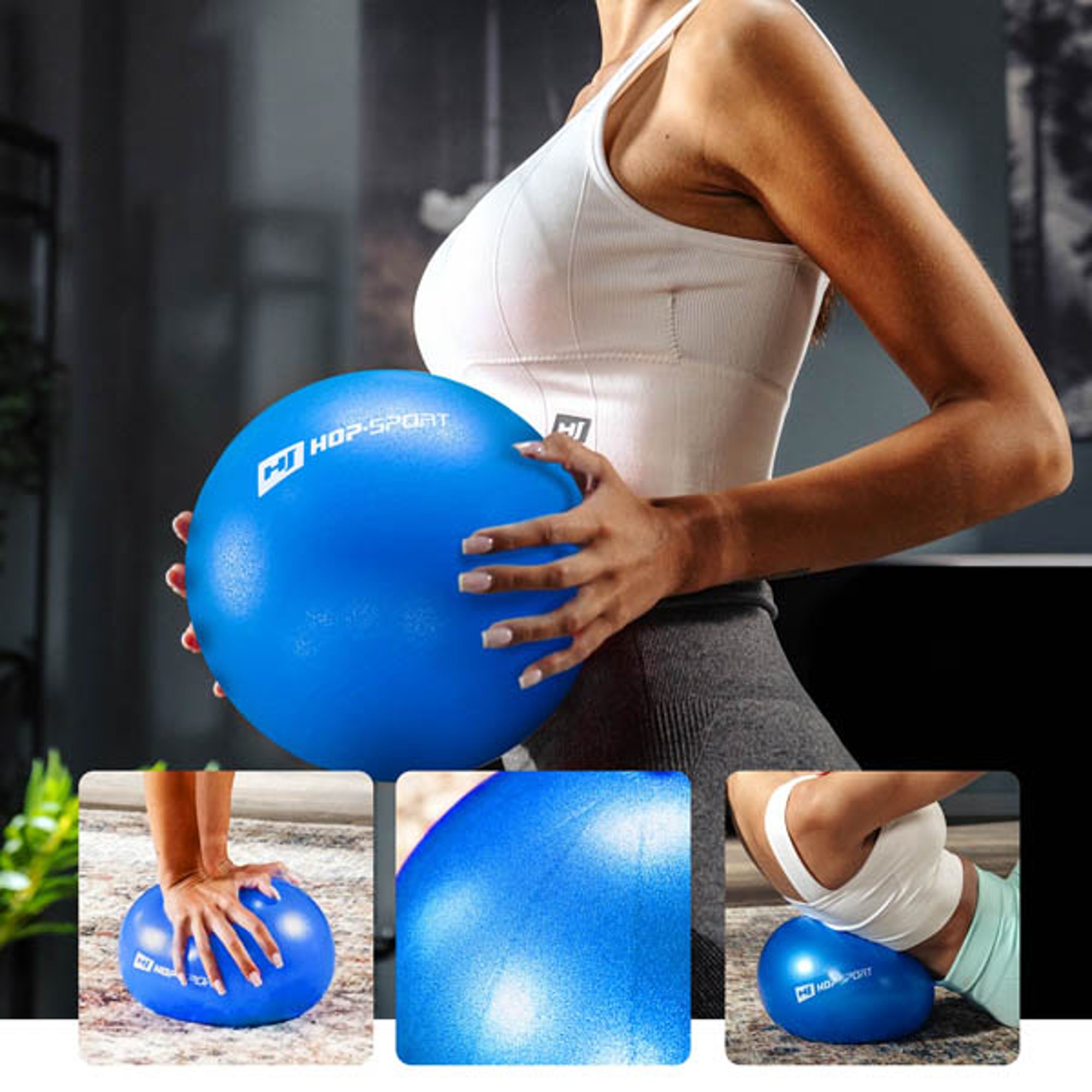 Materialeigenschaften Pilatesball blau