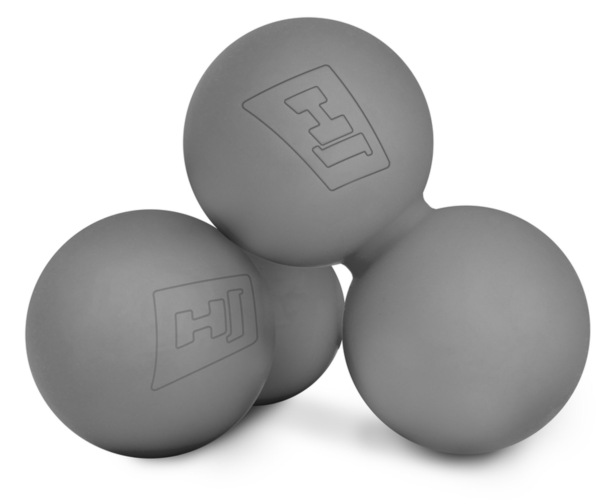 Doppel-Massageball HS-S063DMB aus robustem Silikon – formstabil bei starkem Druck
