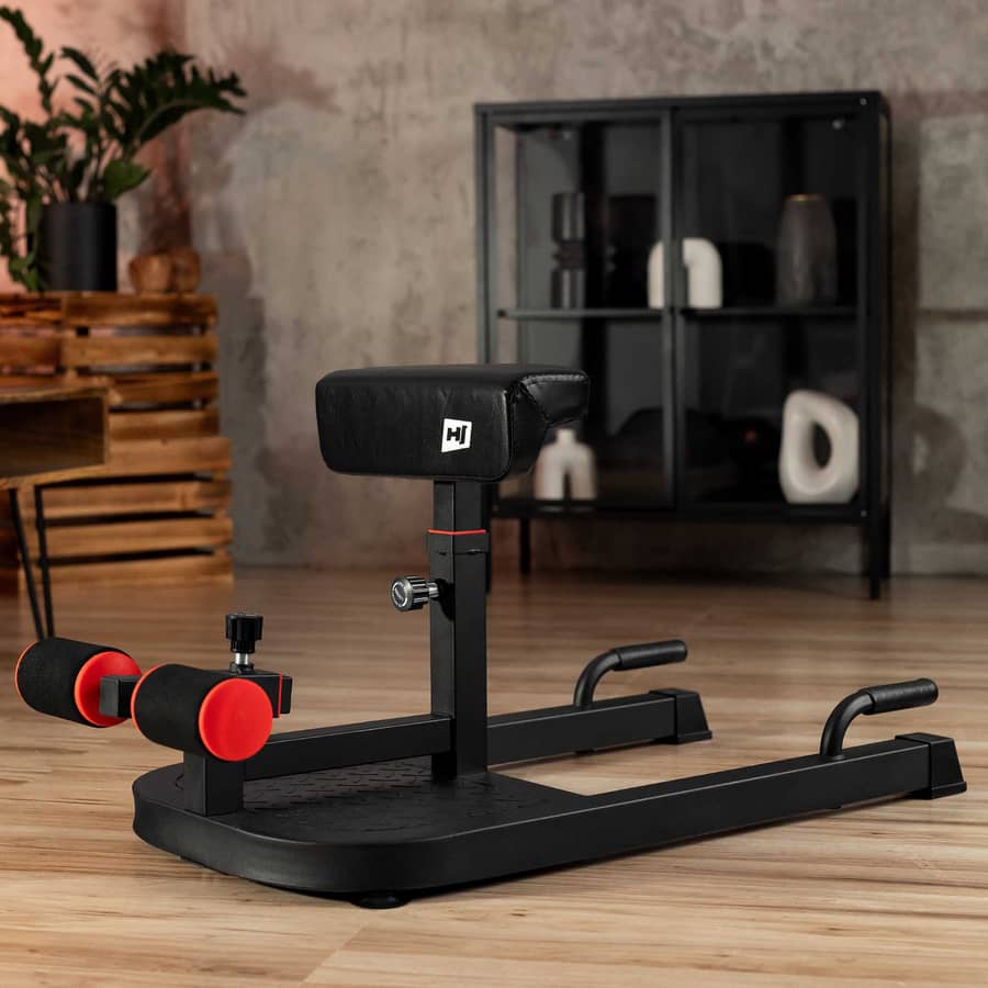Cage de squat Hop-Sport Banc Sissy Squat Machine HS-2010SM, Entraîneur