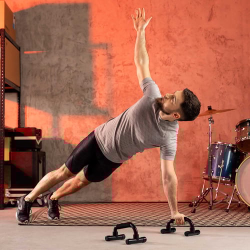 Liegestützgriffe aus Kunststoff