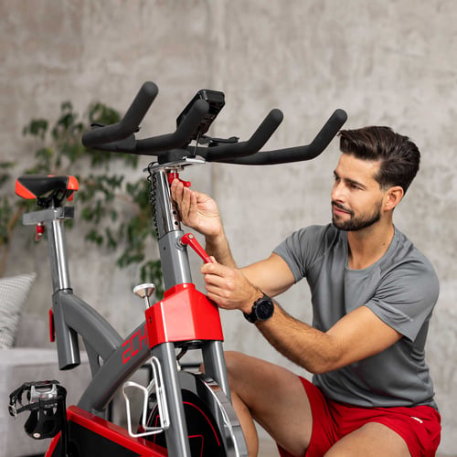 Heimtrainer HS-055IC Echo rot