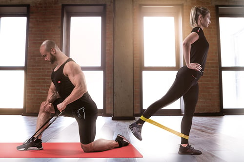 Resistance-Band-Workout für den ganzen Körper