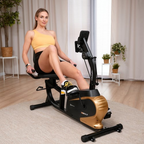 Rower leżący HS-045L VOLT Złoty