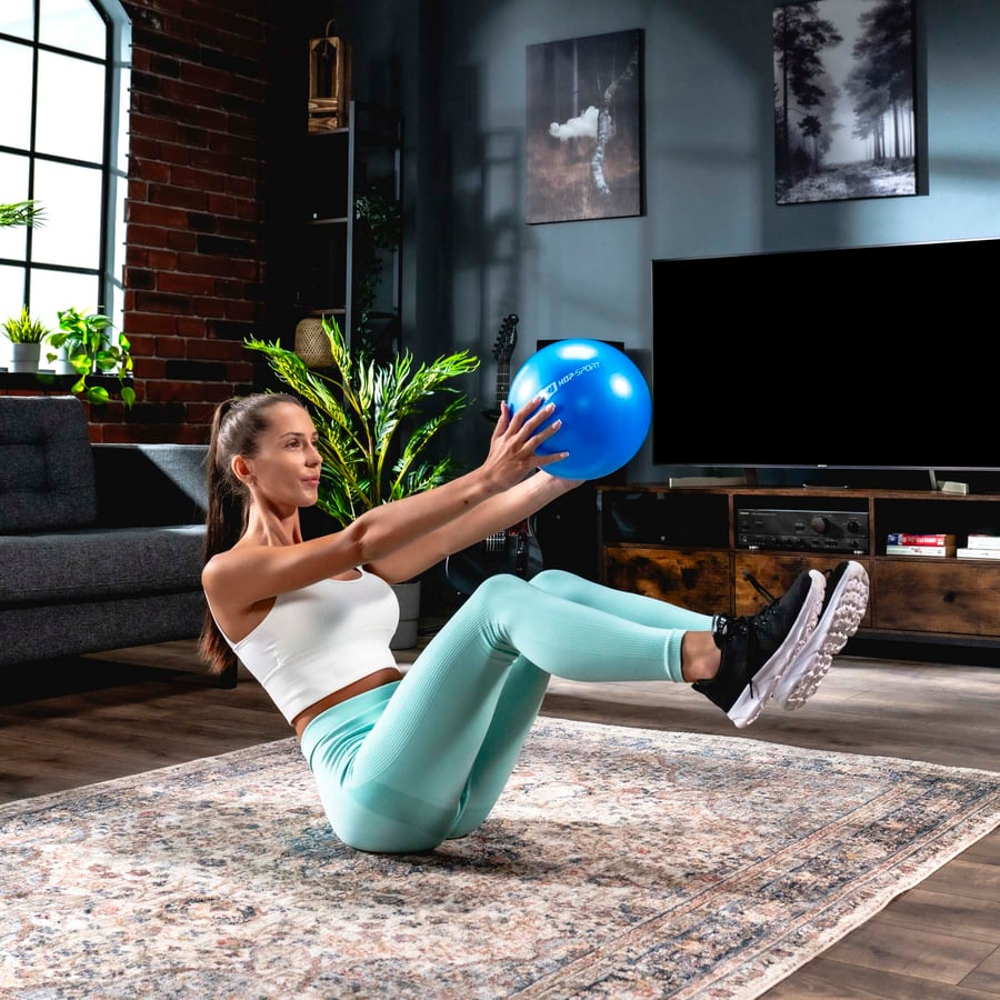 Piłka pilates 25cm HS-025PB cze