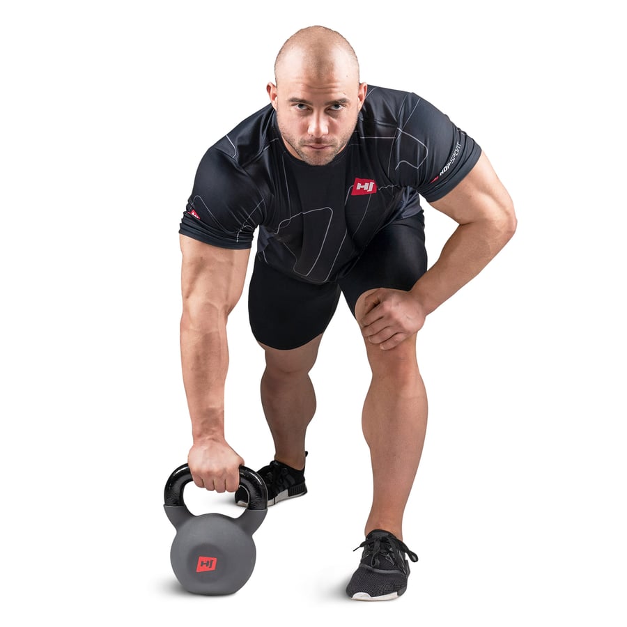 Hop-Sport Kettlebell aus Gussei