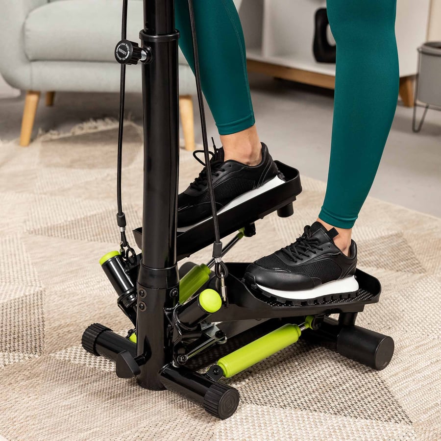 Swing Stepper mit dem Haltegrif