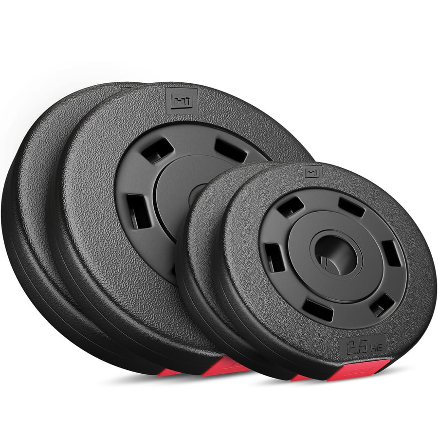 Hantelset 36 kg, SZ-Stange, 2 K