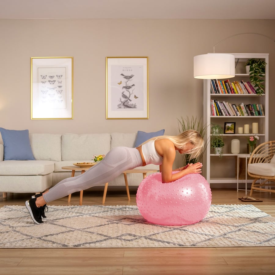 Piłka fitness z wypustkami 65cm