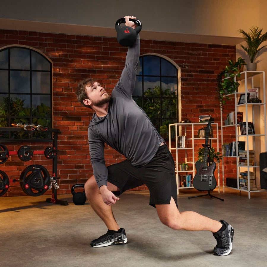 Kettlebell żeliwny 12kg HS-IB01 - 3