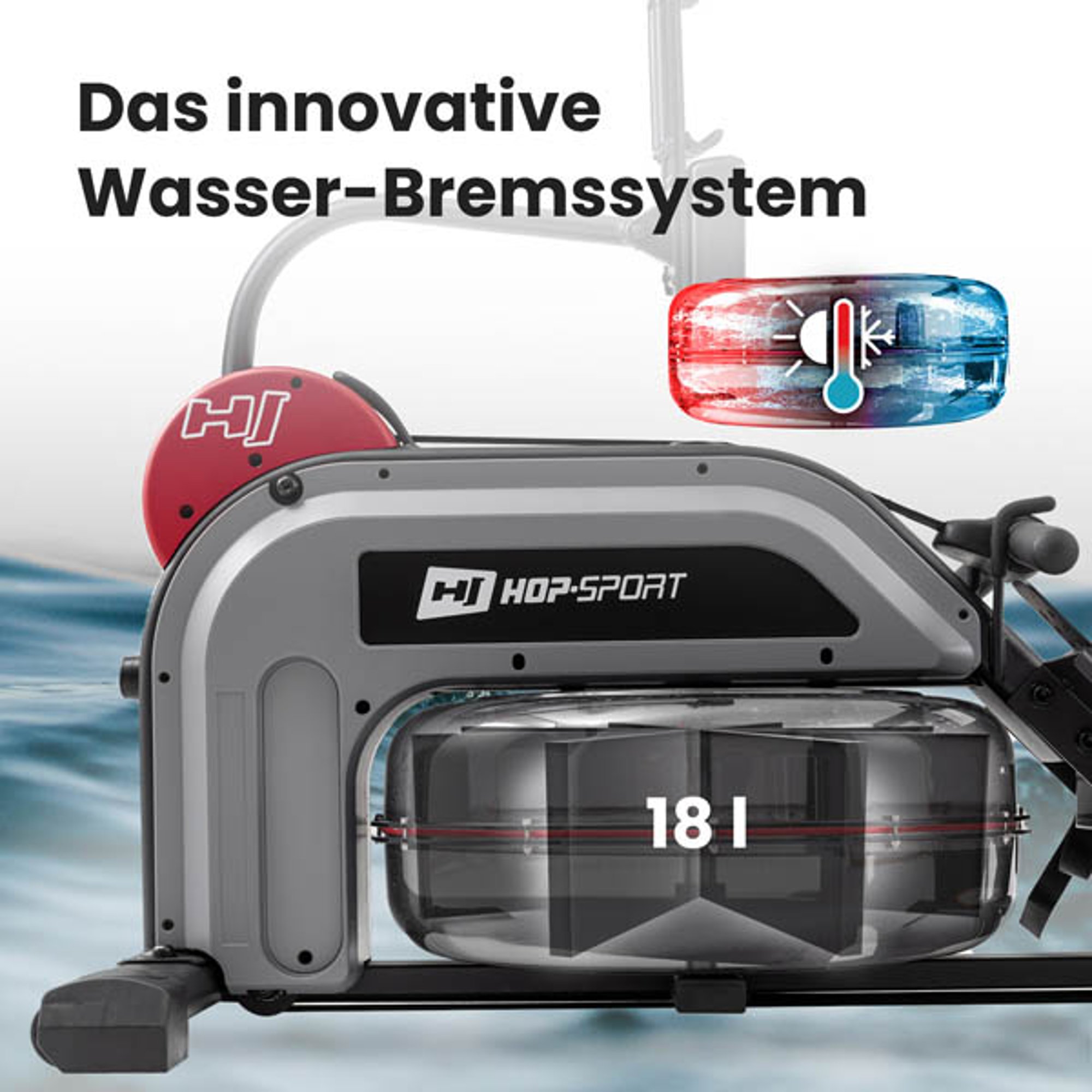 Wasser-Widerstandssystem bei 150WR Titan