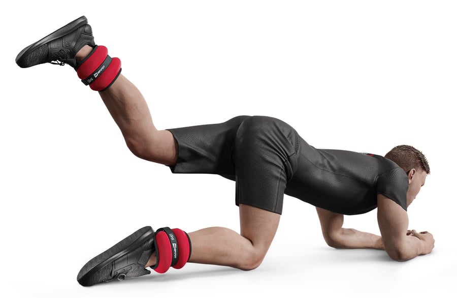 Gewichtsmanschetten 2x1,5kg rot