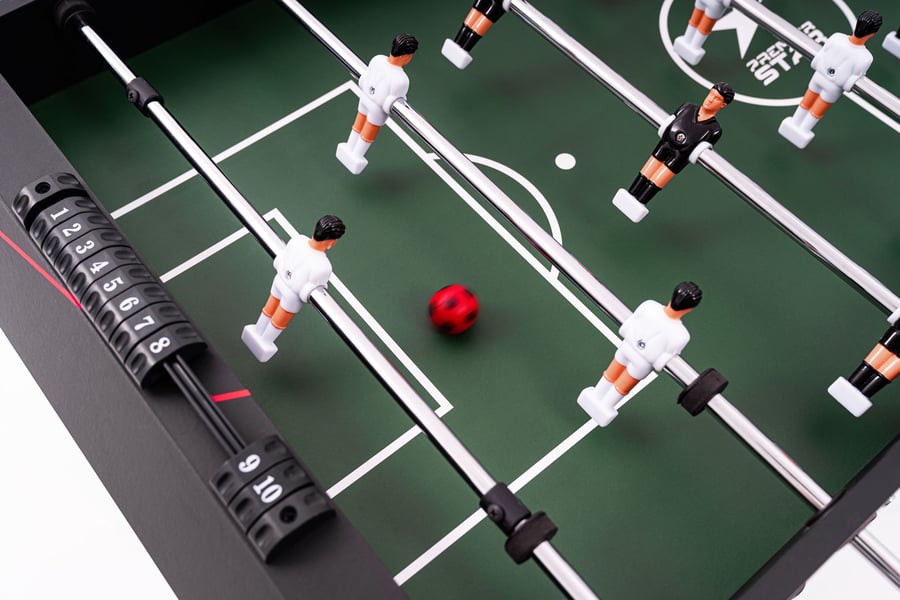 Tischkicker SECTOR- schwarz-wei