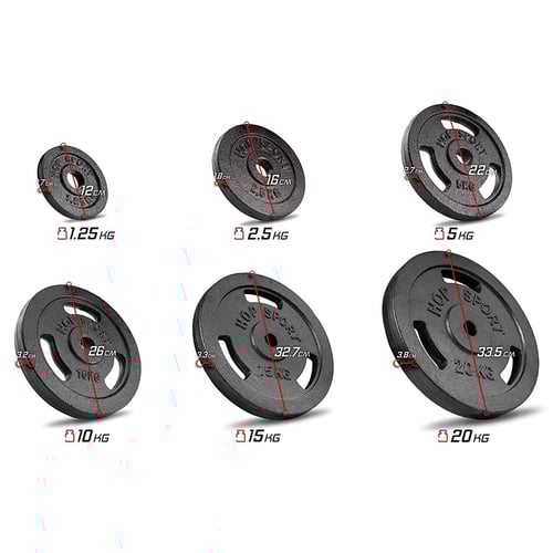 Guss Hantelset 96 kg SZ- Curlst