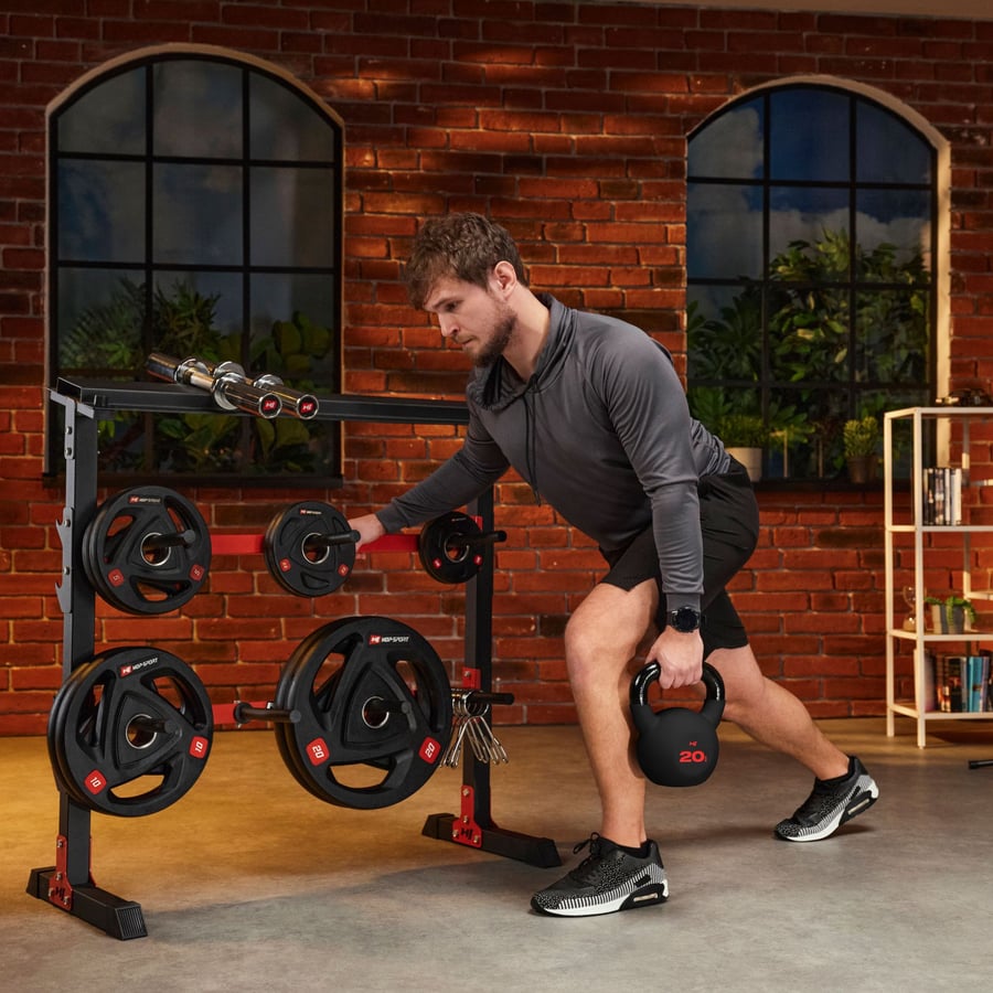 Kettlebell żeliwny 20kg HS-IB02 - 3