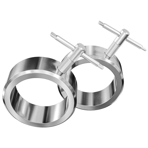 Zestaw metalowych zacisków na s