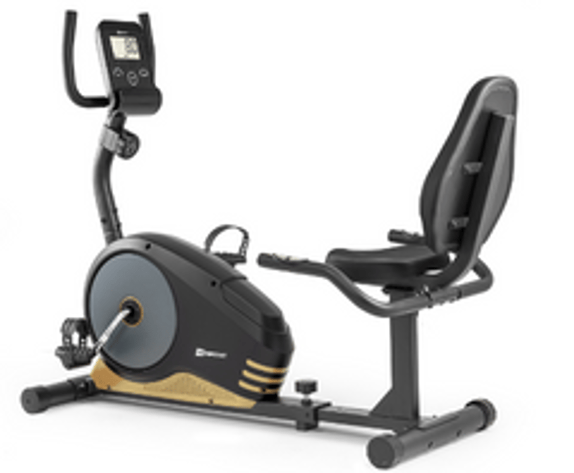 goldenes Liegeergometer von Hop-Sport