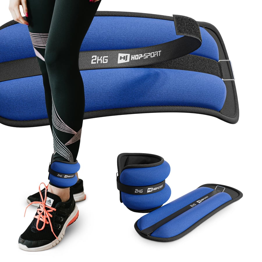 Gewichtsmanschetten 2x2kg blau