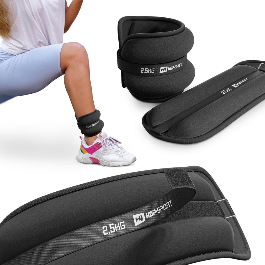 Gewichtsmanschetten 2x2,5kg sch
