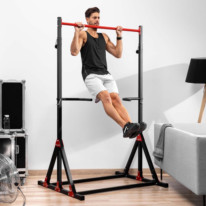 Barre de traction fixe pour entraînement du haut du corps