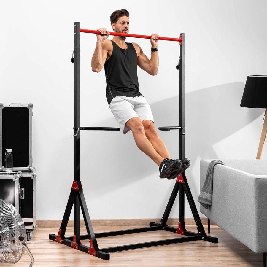 Hop-Sport Kraftturm mit Klimmzu