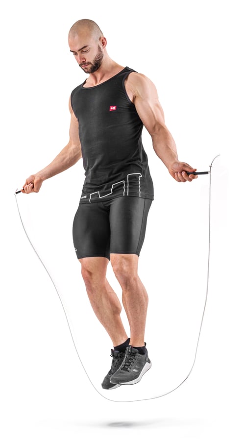 Springseil aus Aluminium mit Ku