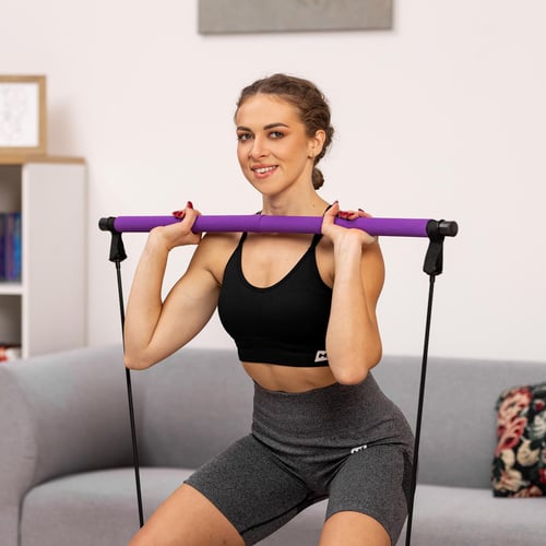 Pilates-Stick HS-T090GS lila