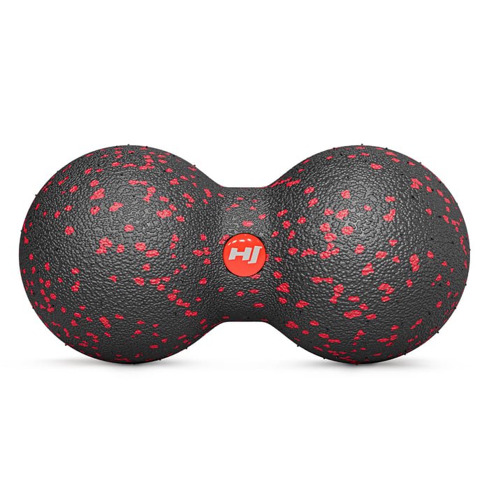 Doppelball HS-D008MB zur Massage verspannter Rücken-, Bein- und Armmuskulatur