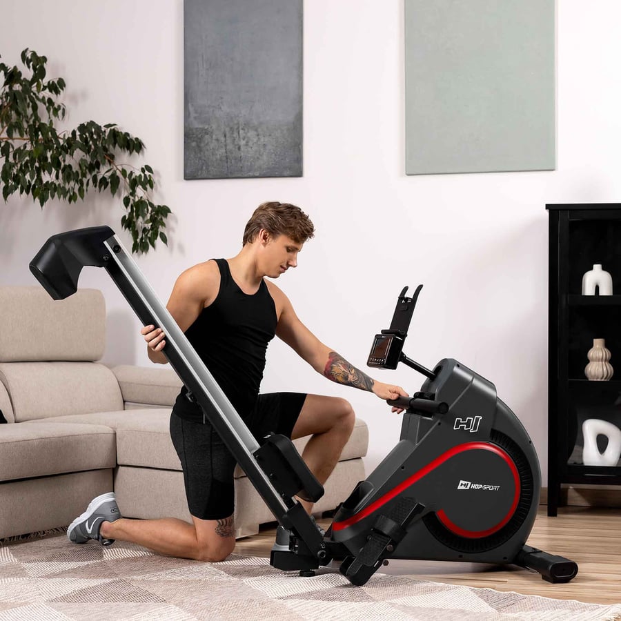 Rudergerät HS-095R Spike Grau +