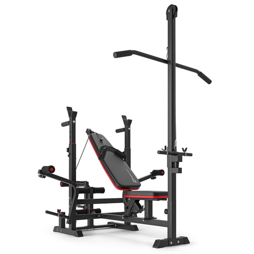Hantelset 135kg + Hantelbank HS