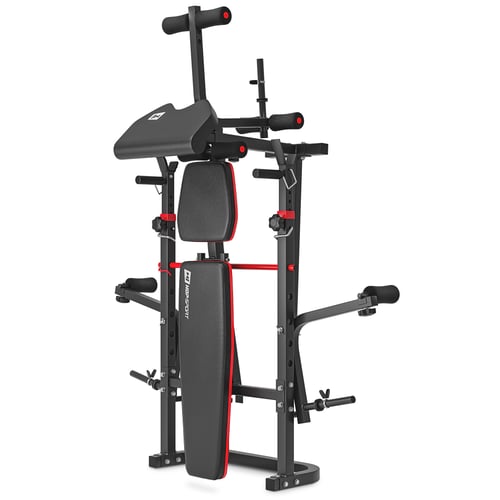 Hantelset 135kg mit Hantelbank