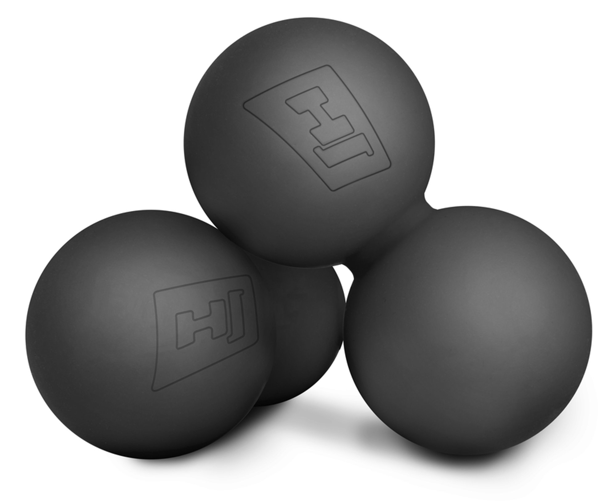 Doppel-Massageball HS-S063DMB aus robustem Silikon – formstabil bei starkem Druck