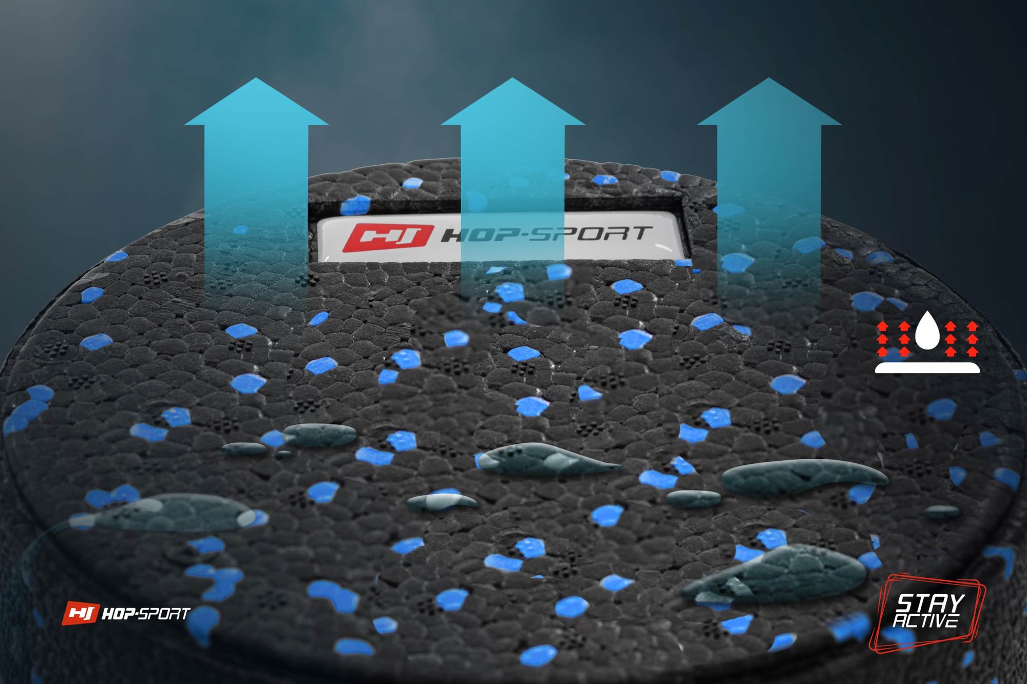HS-P033SYG aus EPP – leicht, robust, wasserabweisend & geruchslos für hygienische und sichere Anwendung.