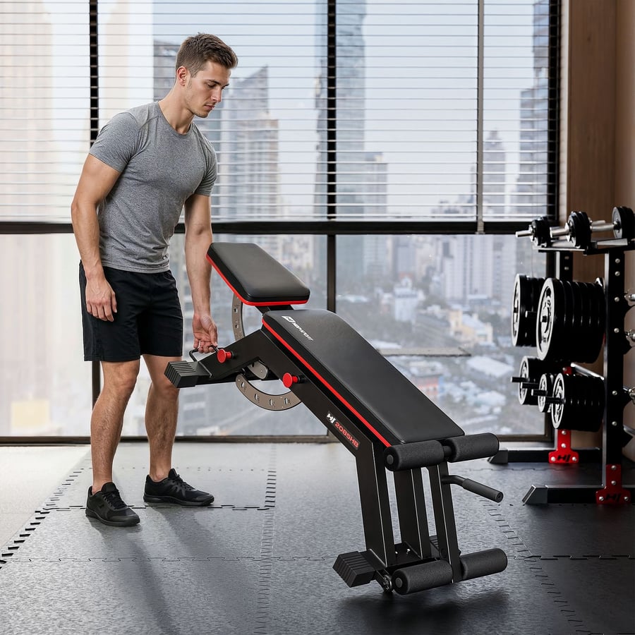 Ławka treningowa HS-2085HB - Zd - 4