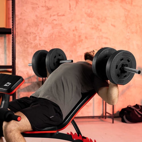 Kunststoff Kurzhantel-Set 2x20k