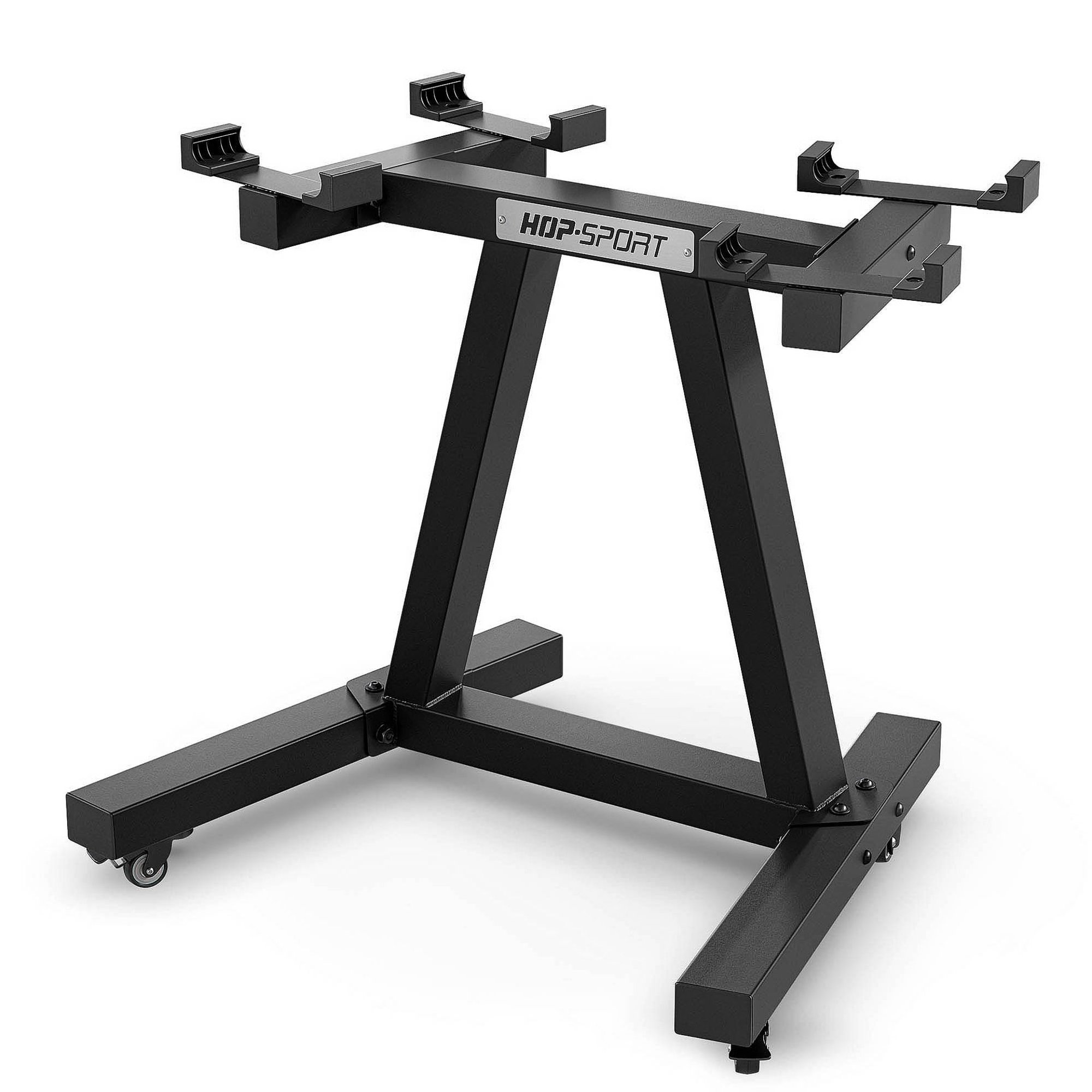 Hantelständer für verstellbare Kurzhanteln HS-3040A – Vorderansicht