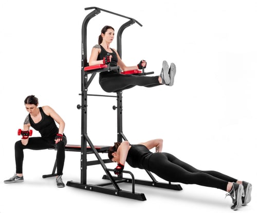 Dip-Barren Übungen für Anfänger und Fortgeschrittene