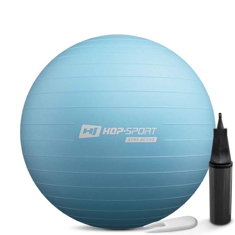 Piłka fitness 65cm - blue mist - 1