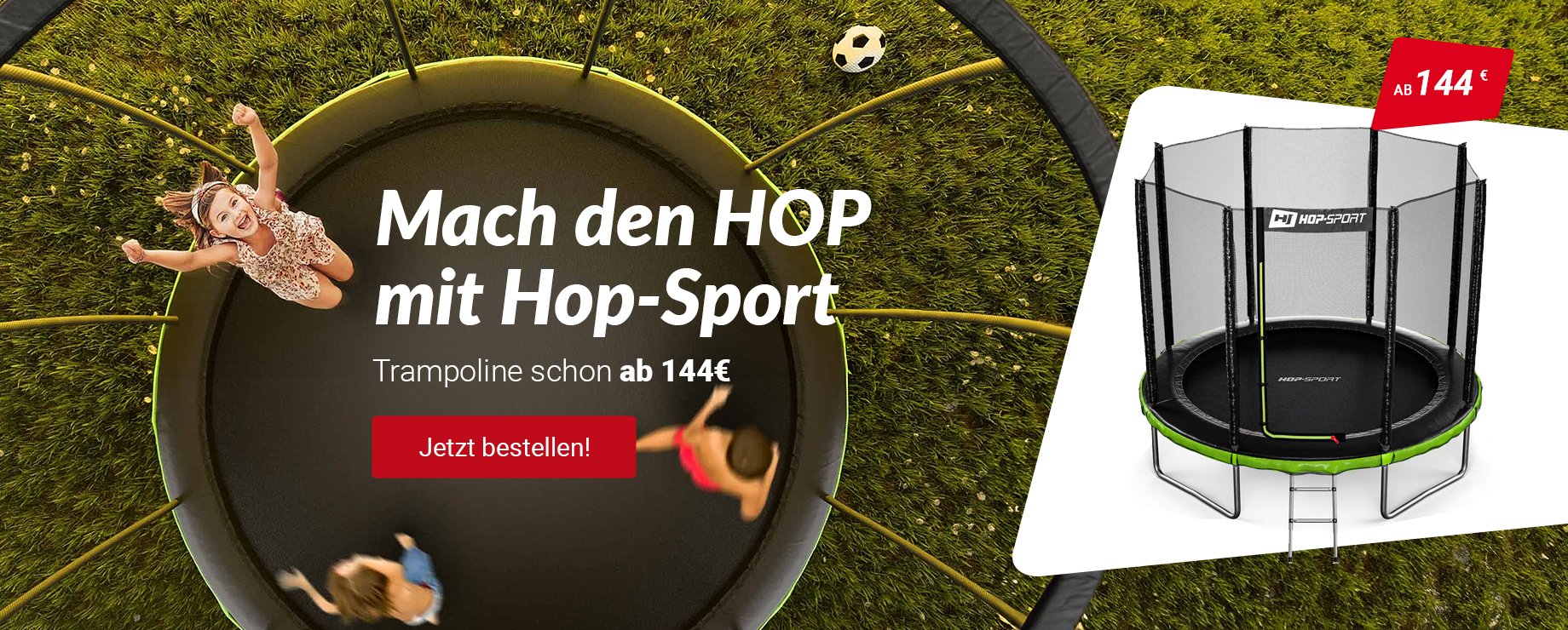 Trampoline schon ab 144€