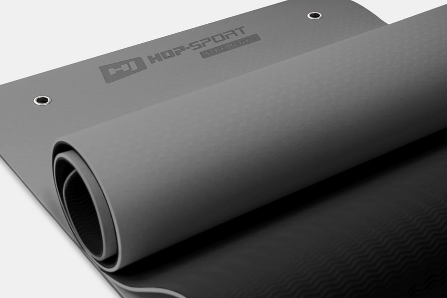 Yogamatte TPE mit Ösen 0,8cm HS
