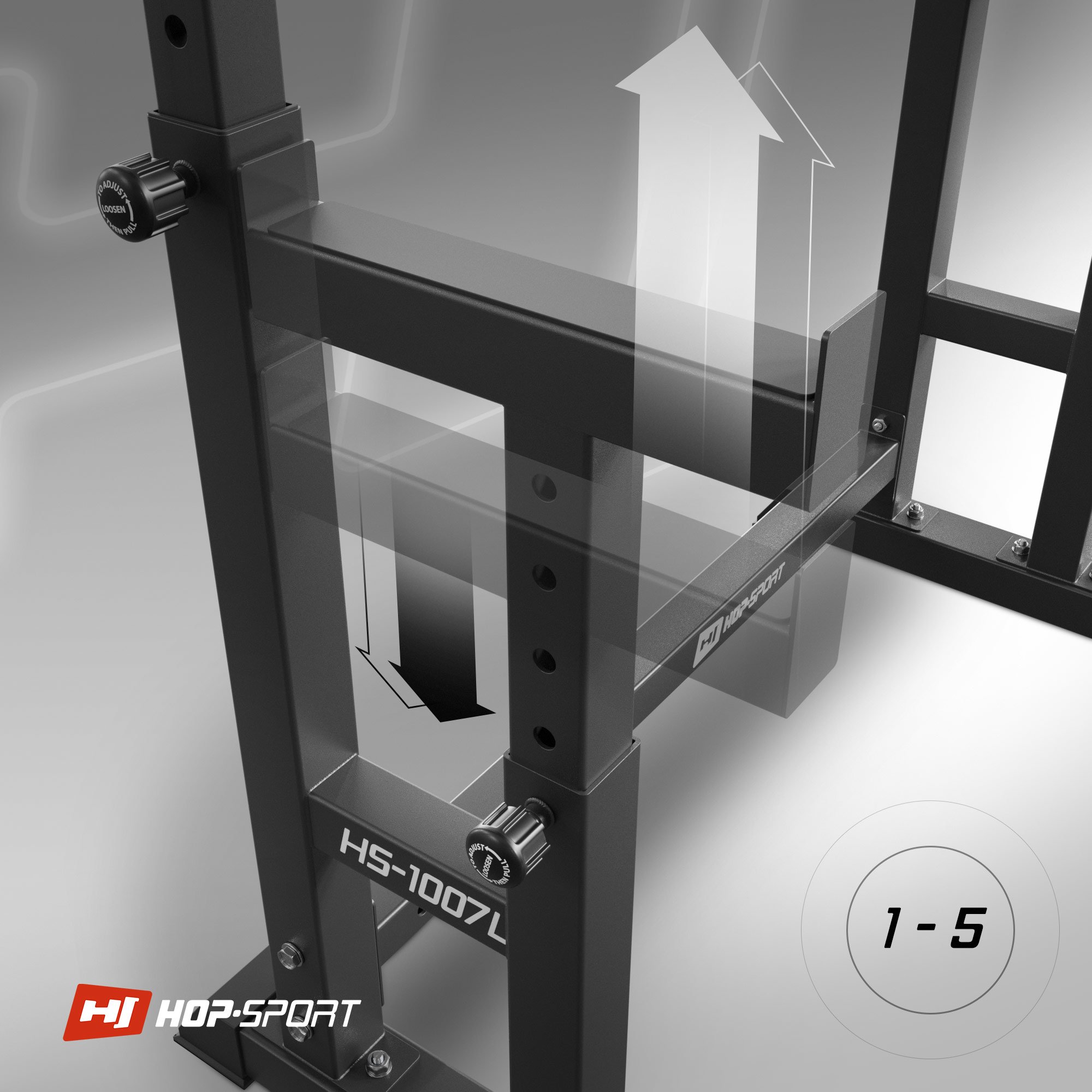 verstellbare Sicherheitsablage bei HS-1004L