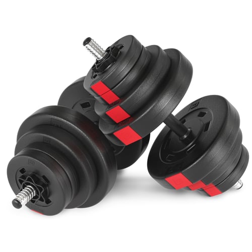 Hantelset 40kg + Hantelbank HS-