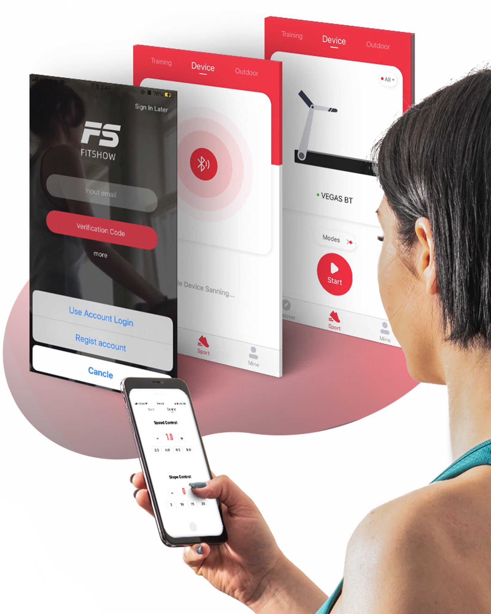 So verwenden Sie die FitShow-App