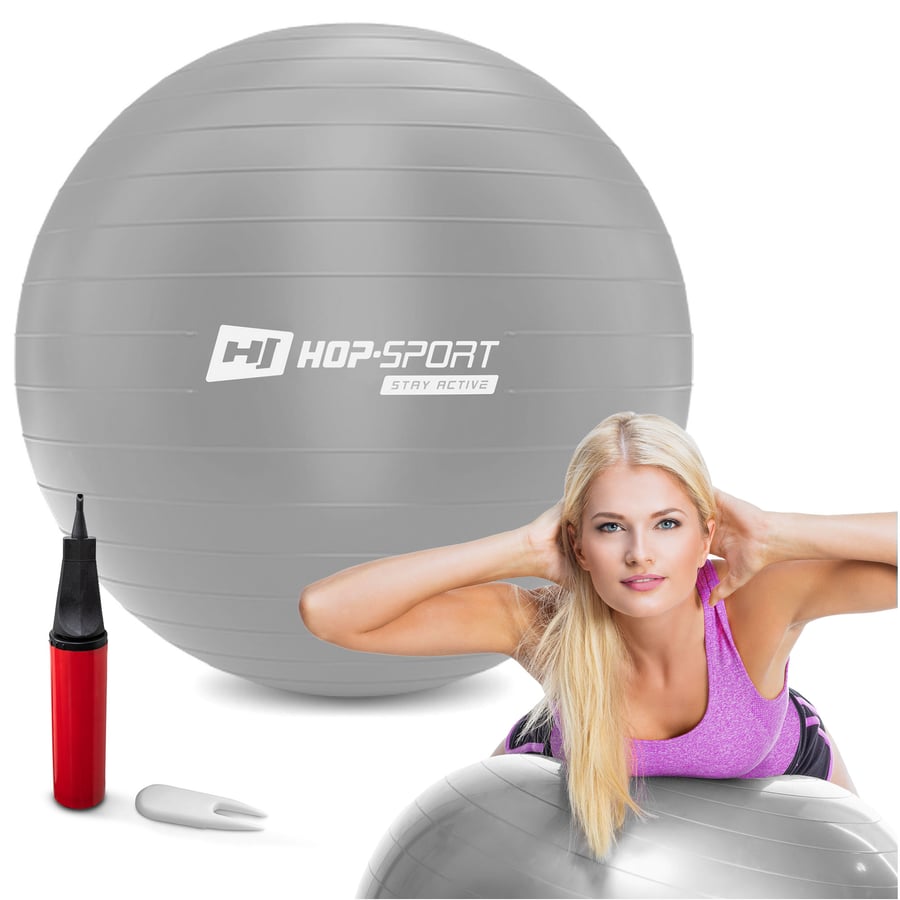 Piłka fitness 65cm z pompką - s