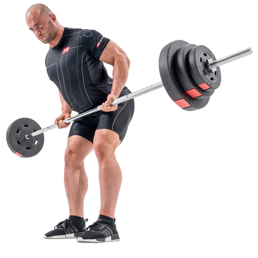 Hop-Sport Hantelset 75kg, Hante