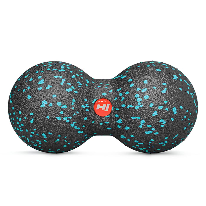 Doppelball HS-D008MB zur Massage verspannter Rücken-, Bein- und Armmuskulatur