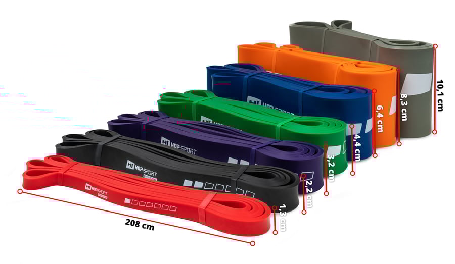 Latex-Fitnessband  101mm HS-L10