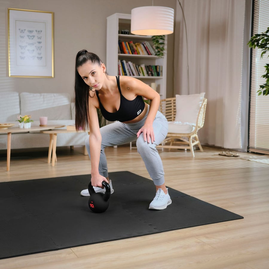 Kettlebell żeliwny 10kg HS-IB01 - 1